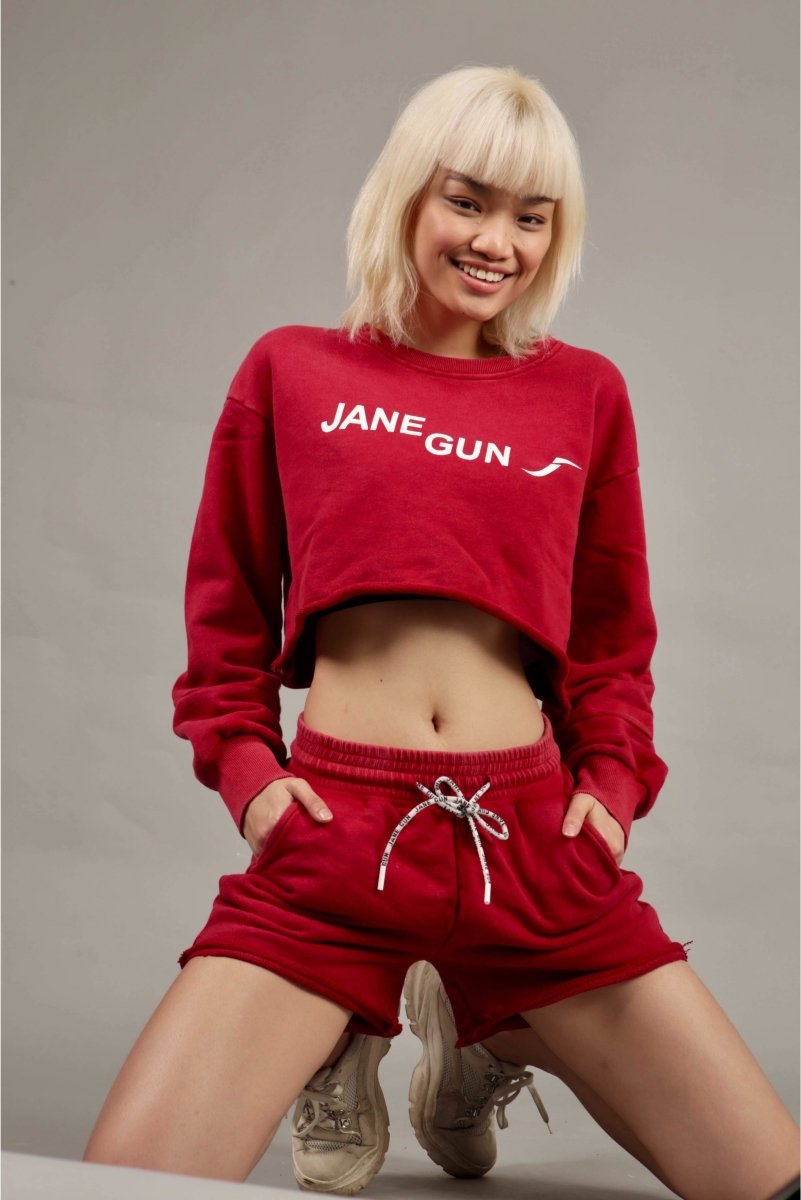 cropped-jumpers-and-sweaters-women-UK-red