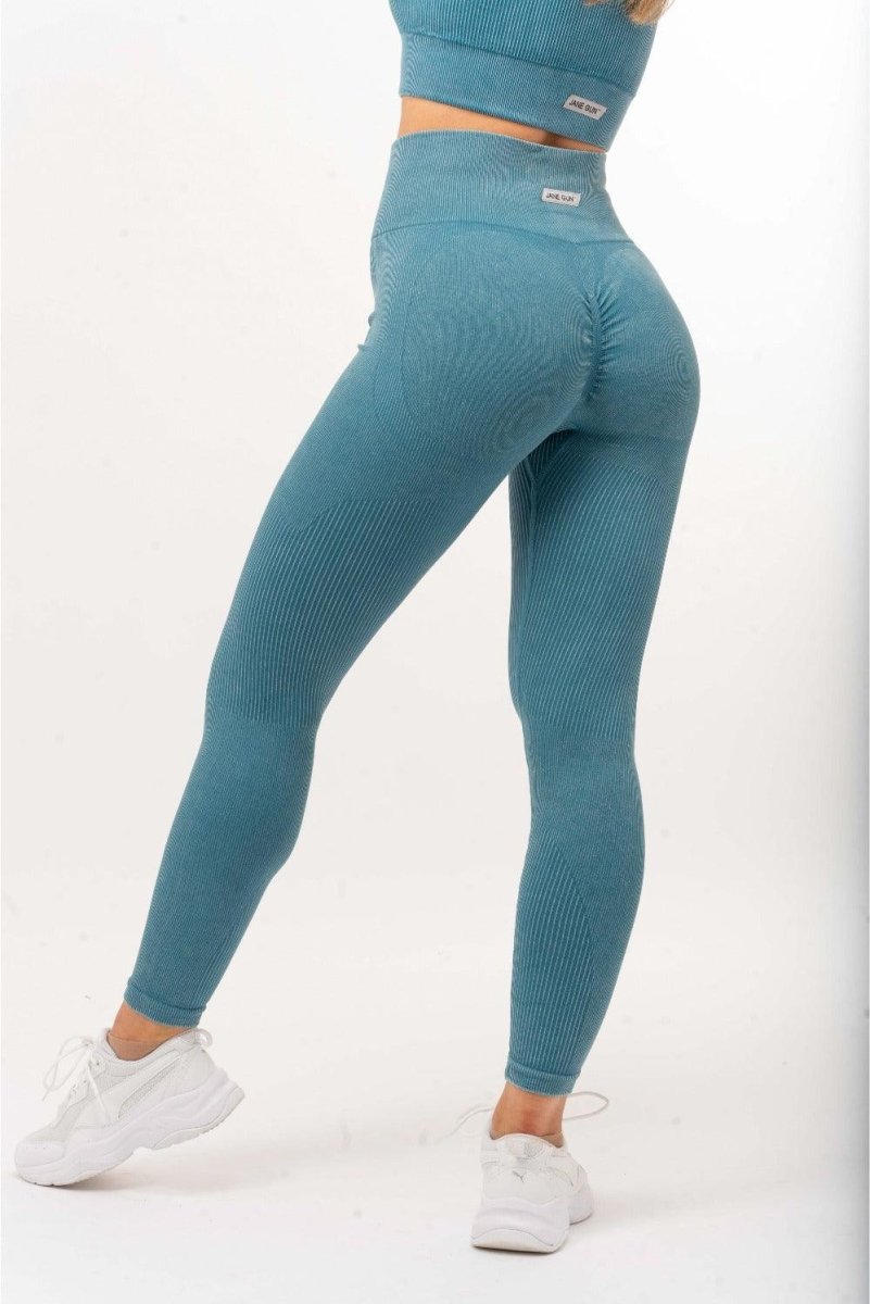 SEAMLESS RIBBED LEGGINGS