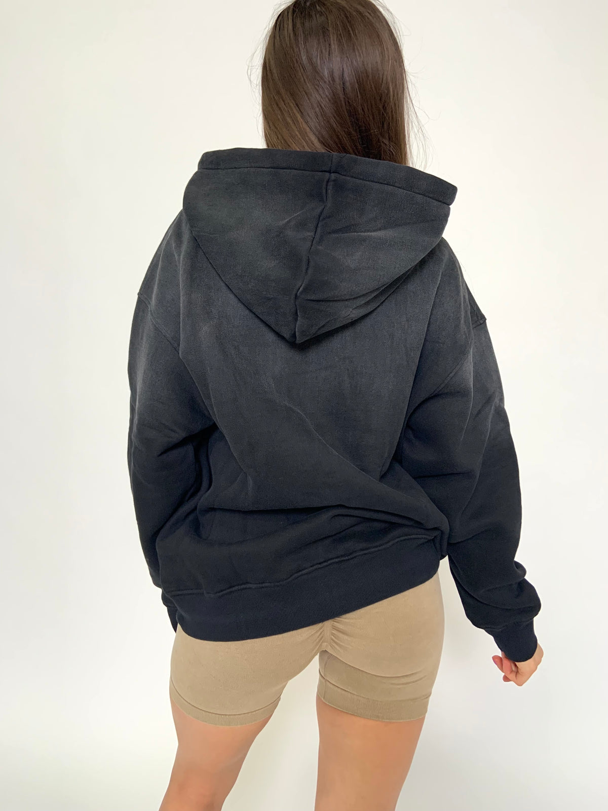 Black Hoodie - Gradient Charcoal