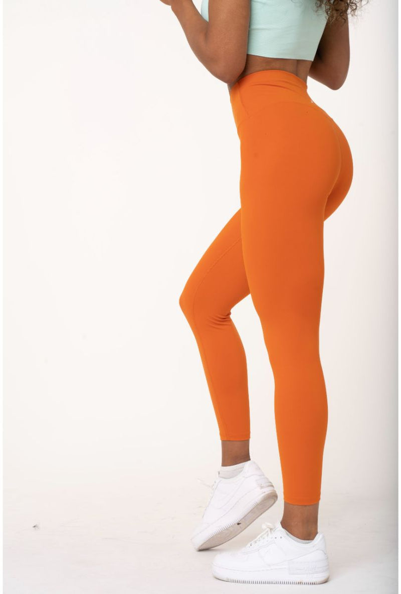 Yoga Leggings - Marmalade Orange