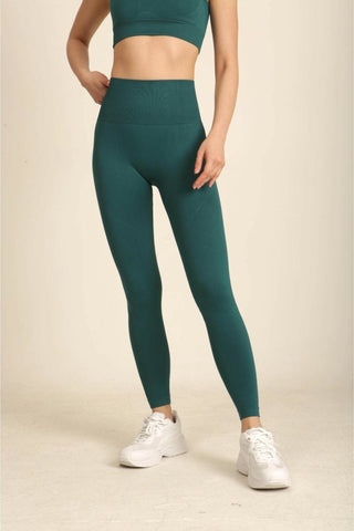 Glow Up Seamless Leggings Green – Gymland Sportswear