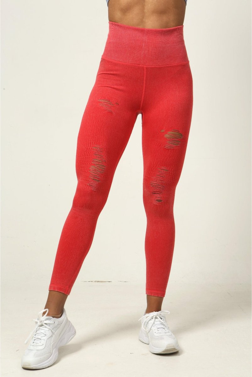 Cheap ripped leggings clearance