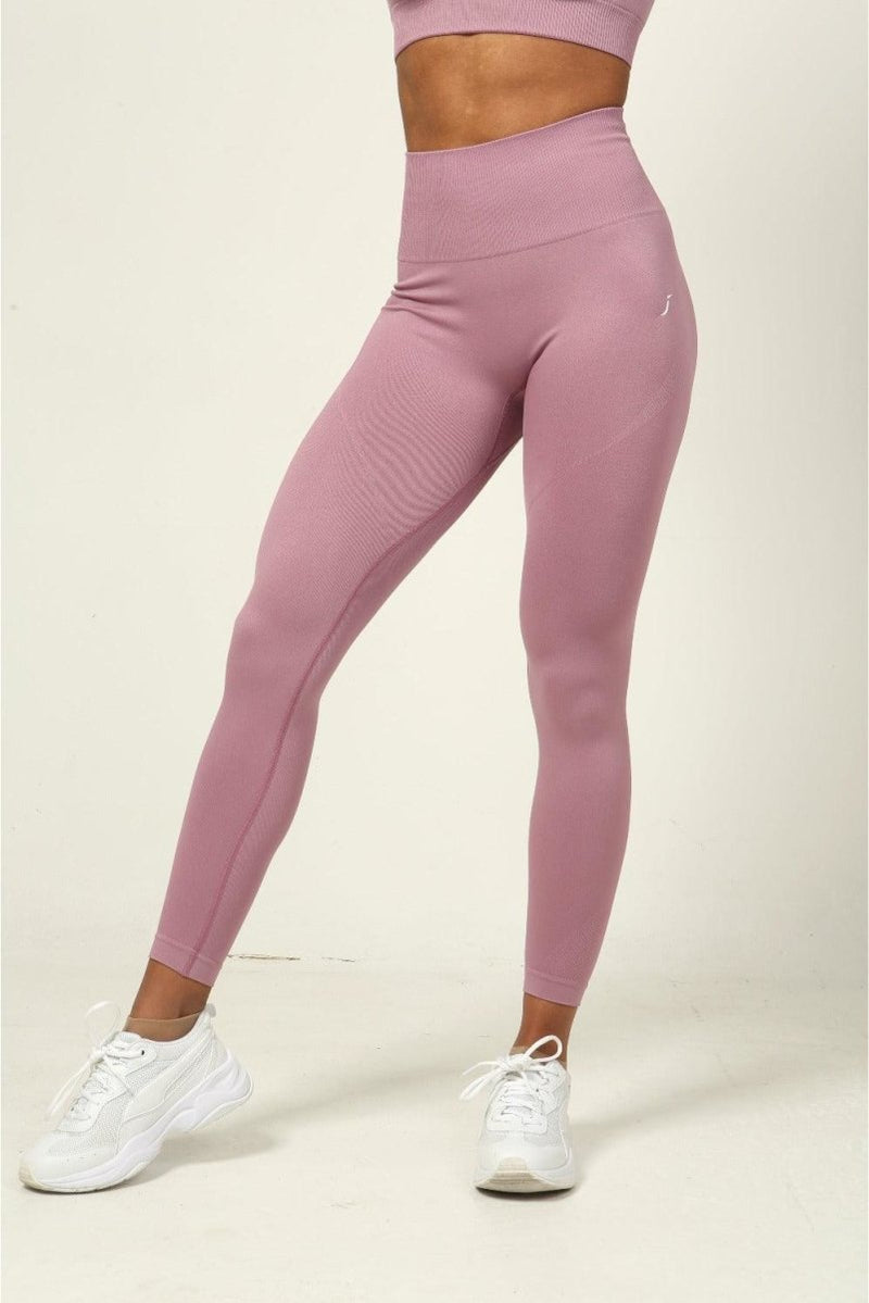 Nude Gym High Waist Contour Leggings - Pink