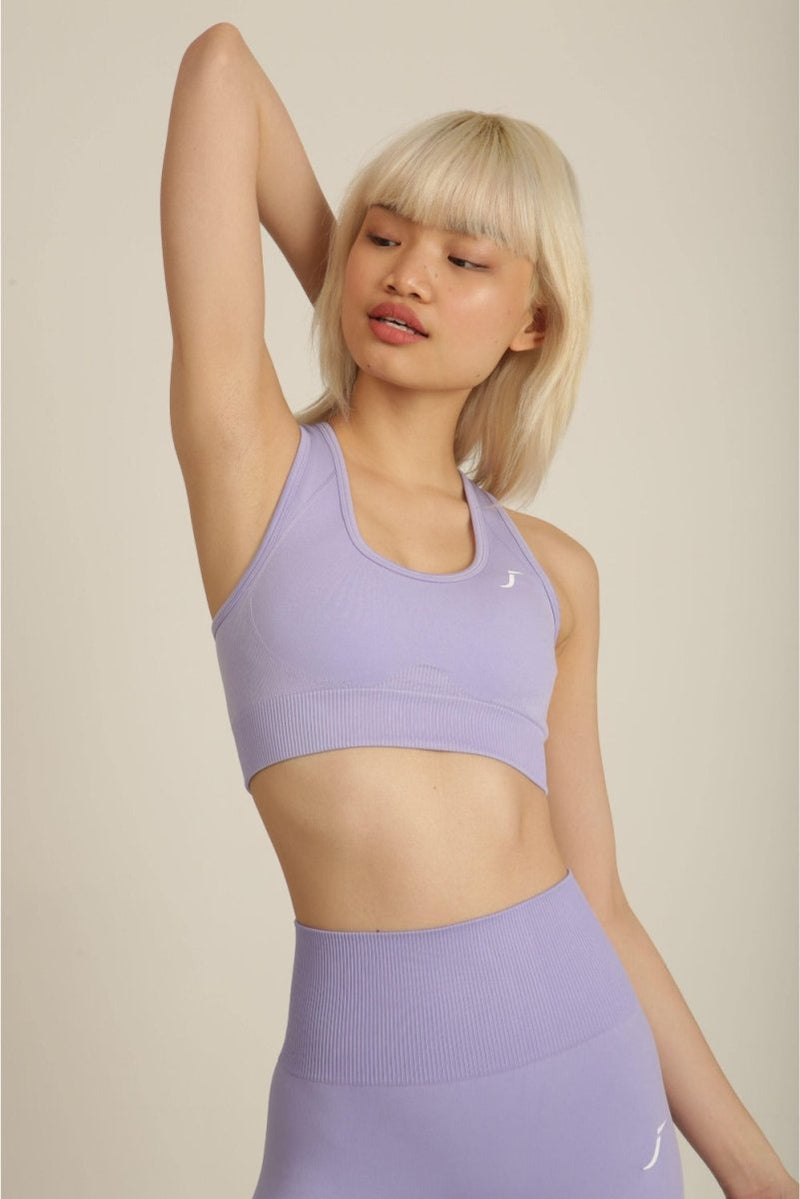 High Impact Sports Bra for women UK - Lilac 