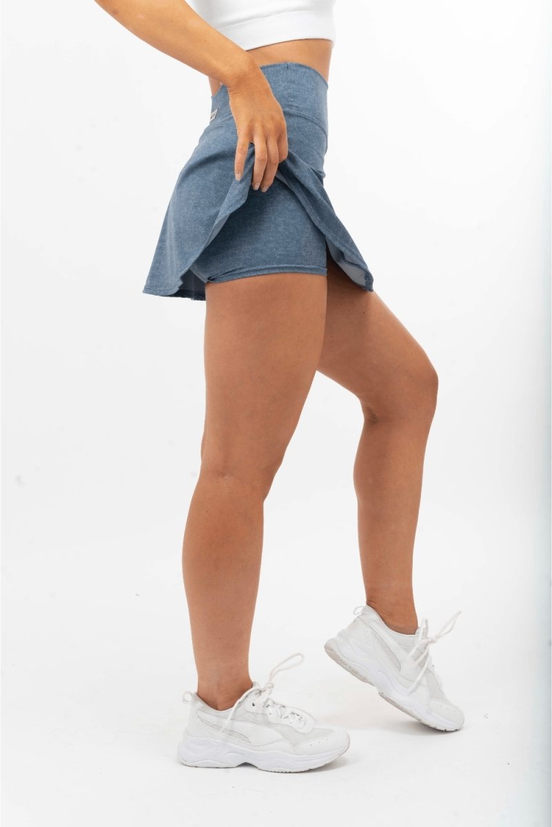 Skirt Shorts Pale Blue