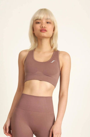 Gymshark Women Energy Seamless High Rise Tan Biscuit Brown