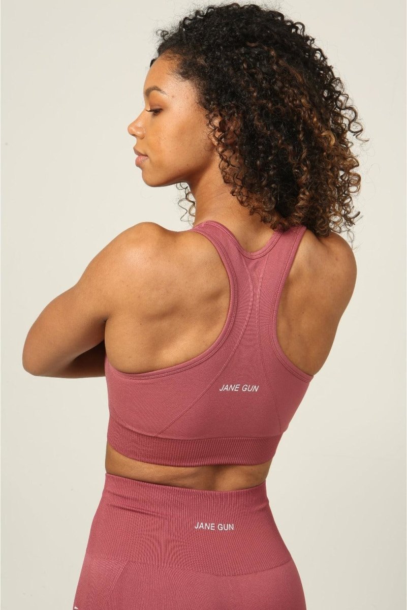 High Impact Sports Bra for Women UK- Rosey Peach