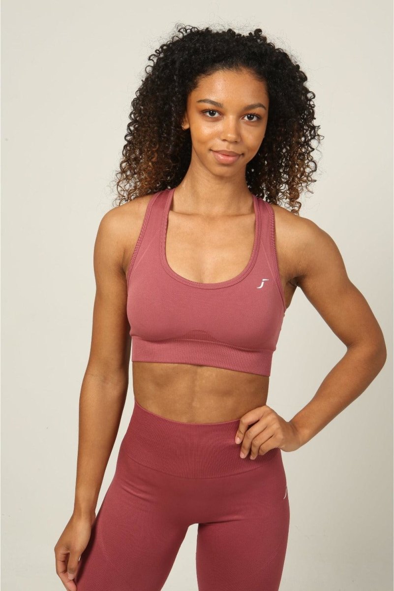 High Impact Sports Bra for Women UK- Rosey Peach