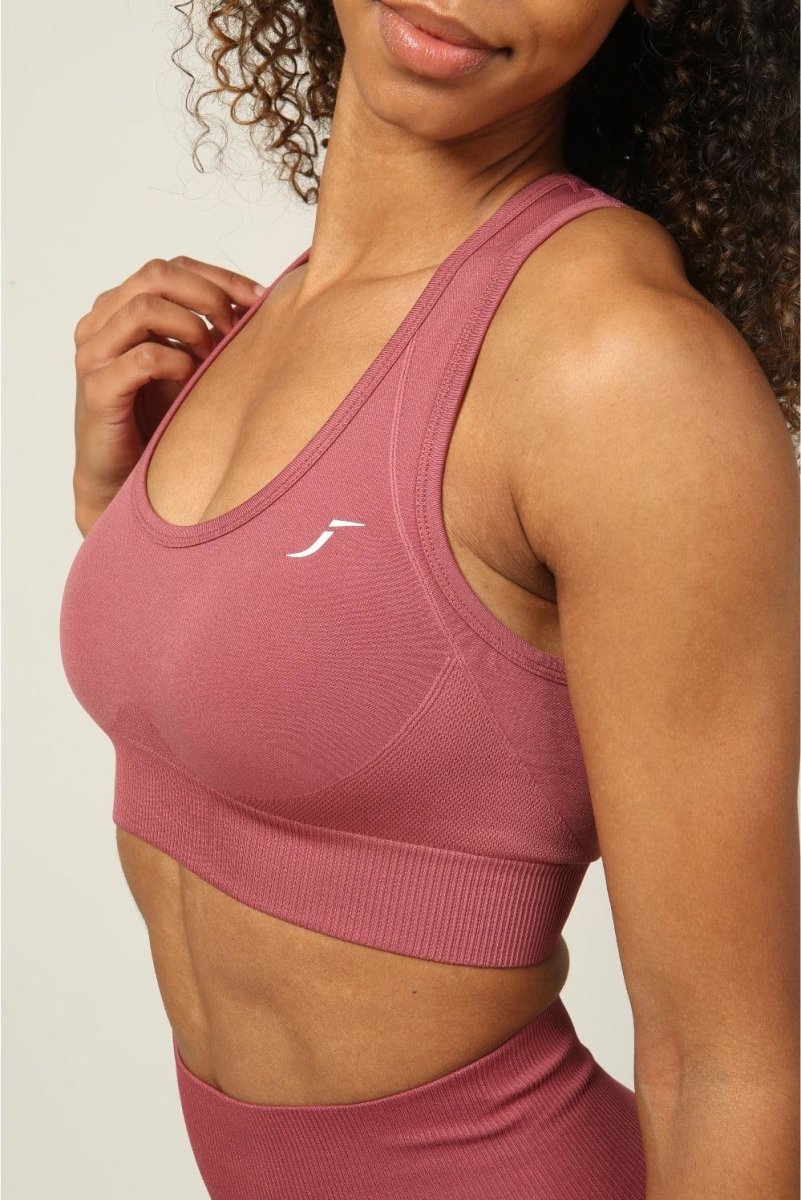 High Impact Sports Bra for Women UK- Rosey Peach